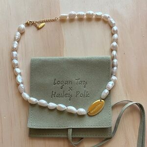 Logan Tay x Hailey Polk Collection: Pearl Mama Necklace
Brand New